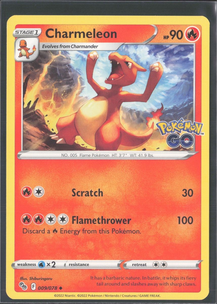 Pokémon Sammelbilder & Trading cards: POKÉMON / Charmeleon / Pokémon GO  – Gebraucht aus Herzogenbuchsee von TCG-High-Quality