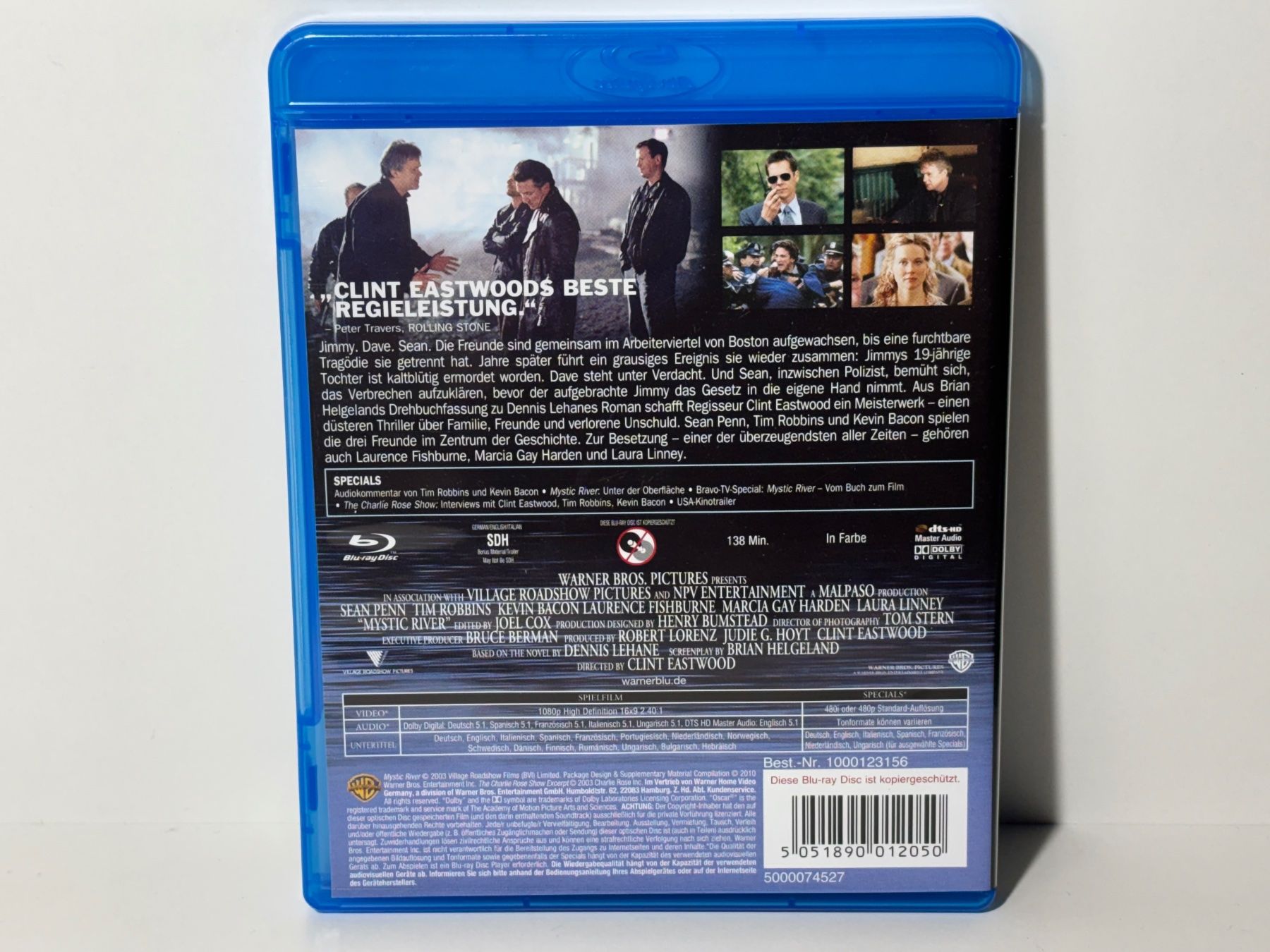 Alle DVDs: Mystic River Blu Ray – Gebraucht aus Wilderswil von Mr.Fury 1