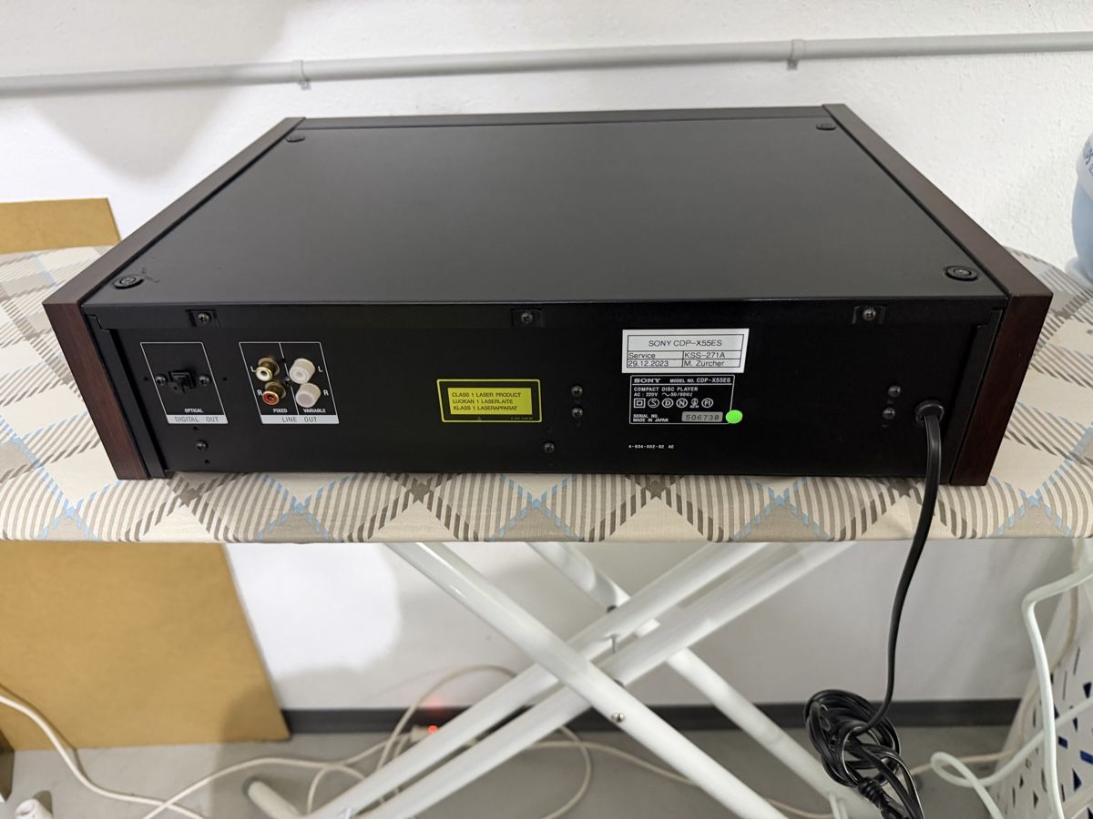 CD: Sony CDP- X55 ES in super Zustand  – Usato da Möhlin venduto da Tiger2 1