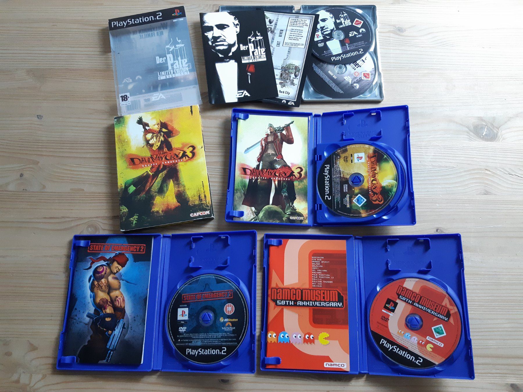 PS2 Special Set Der Pate Limited Edition Devil May Cry 3 +. (Gebraucht ...