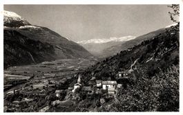 Eggerberg 823 m.ü.M. Blick ins Rhonetal
