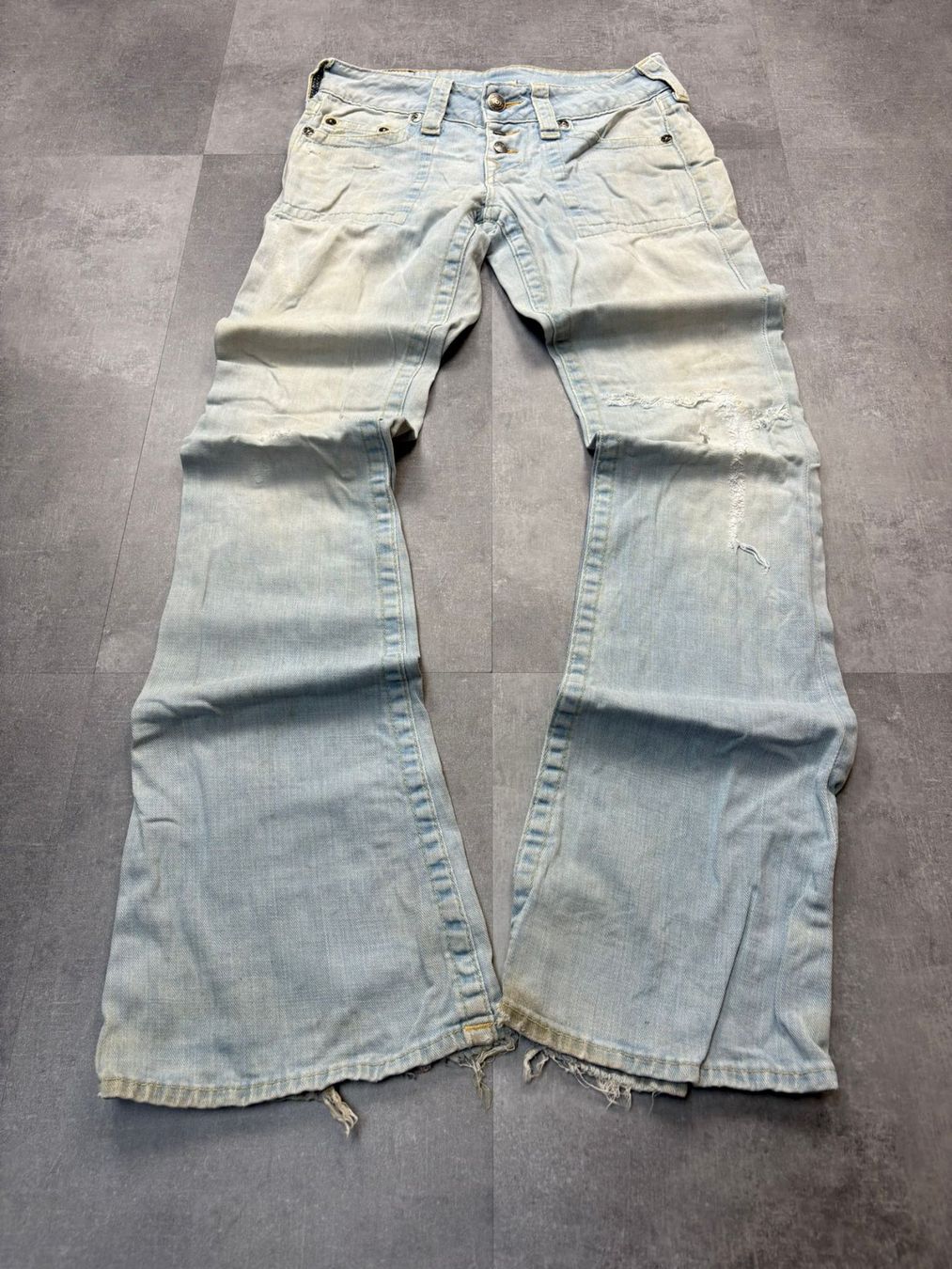 True Religion Jeans: Vintage True Religion Bootcut Flared Jeans - Grösse M/27 – Gebraucht aus Werdenberg von hase.vintage 1