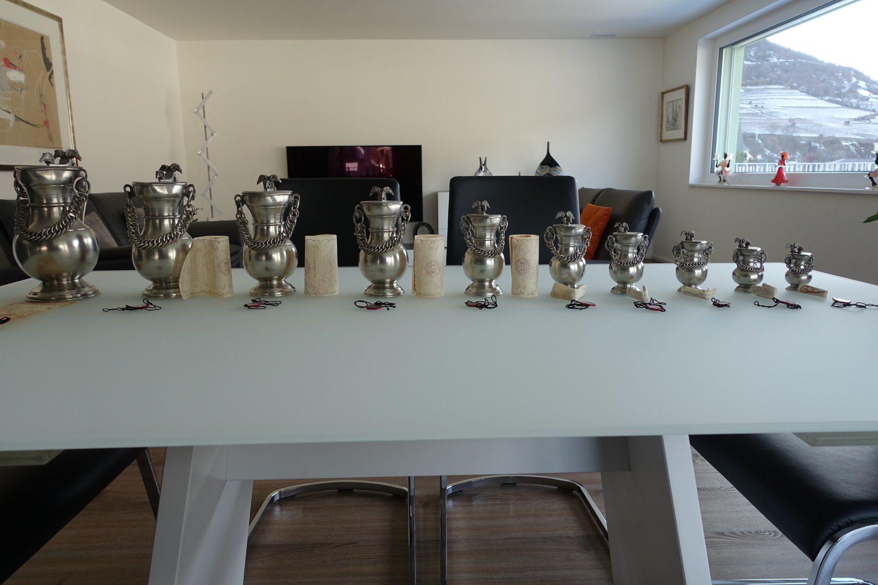Caraffe: Walliser Zinnkanne – Nuovo (secondo la descrizione) da Visp venduto da ste_wqp8