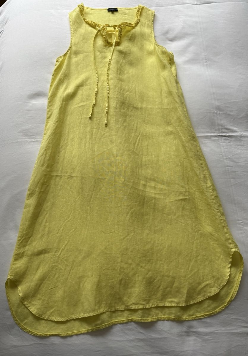 Kleider: Sommerkleid 100% Leinen / Katestorm – Neu (gemäss Beschreibung) aus St. Gallen von Hubita