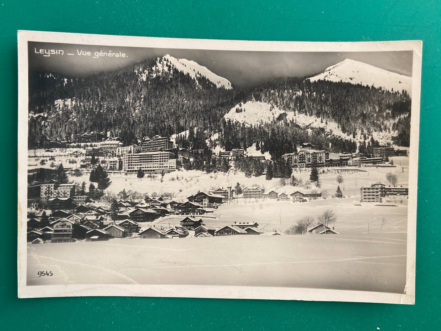 Cartoline postali: Leysin - Vue générale – Usato da Steg VS venduto da danwer74