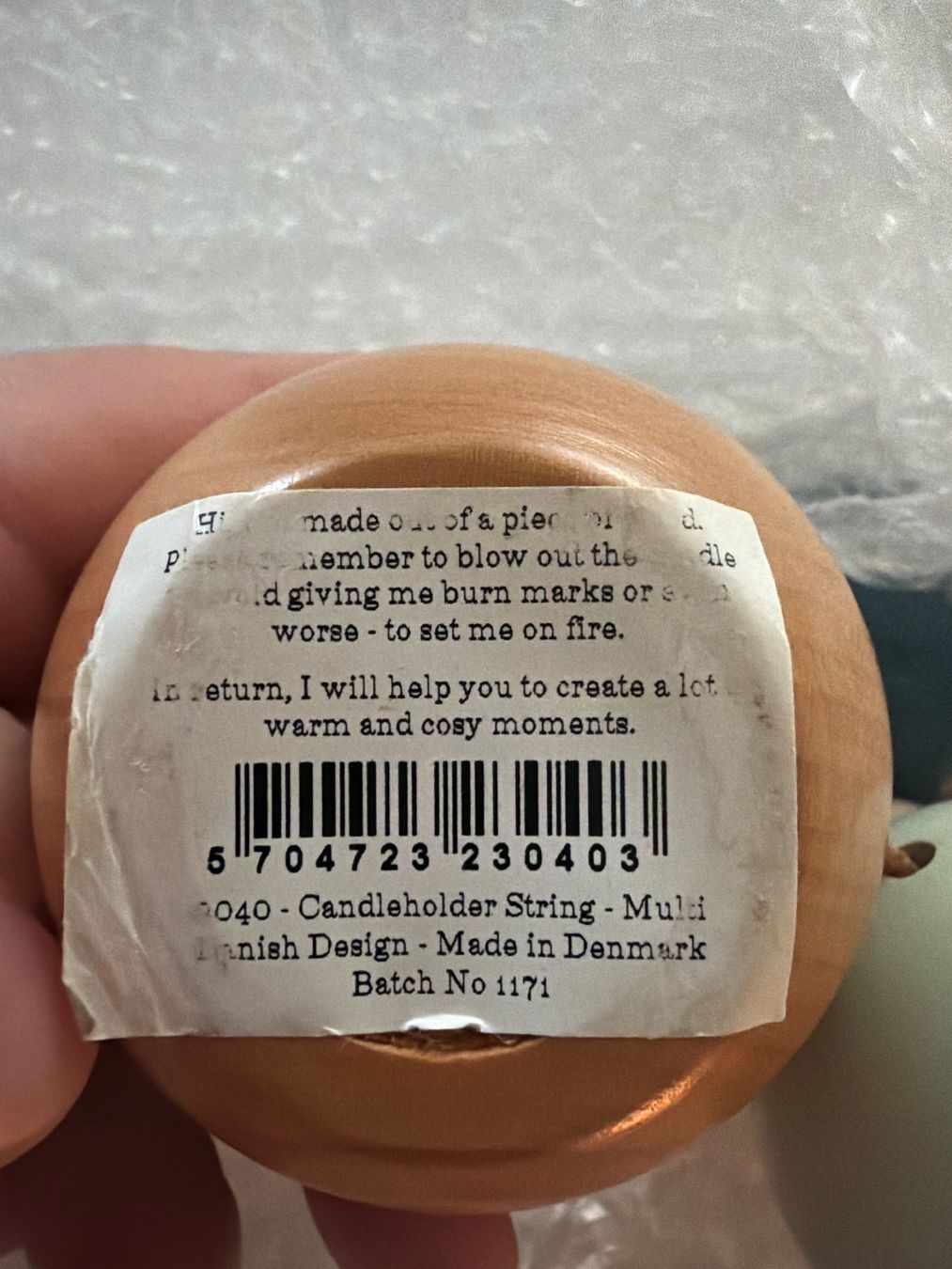 Ferm living Portacandele: Ferm Living Kerzenkranz "Candle on a string" – Nuovo (secondo la descrizione) da Brütten venduto da Rod816 9