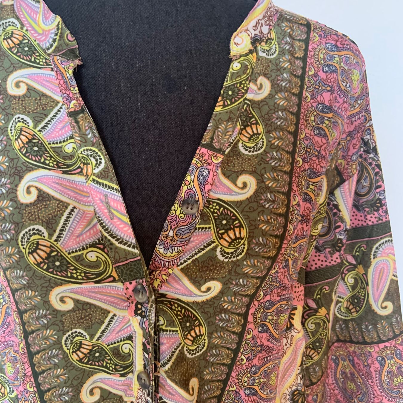 Tuniche: Boho Tunika / Stufenkleid aus Seide – Nuovo (secondo la descrizione) da Sigriswil venduto da ck56 3