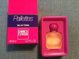 Parfum miniature Enrico Coveri paillette