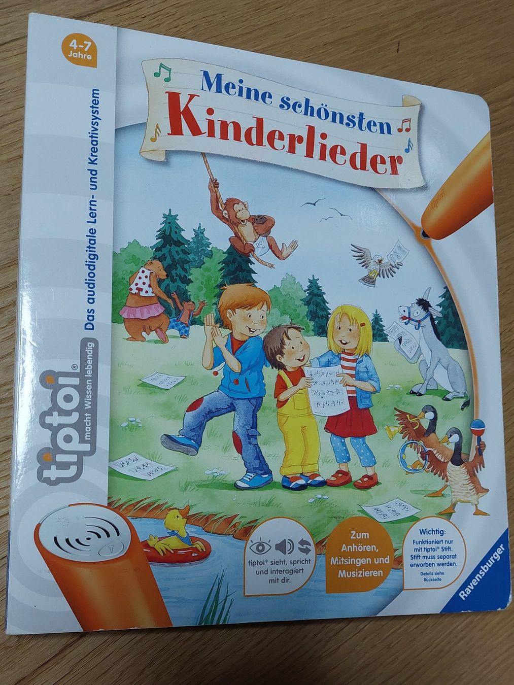 Libri: Tiptoi Kinderlieder Top Zustand – Usato da Kleingurmels venduto da mimiflower