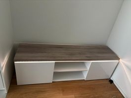 TV Möbel mit LED-Leiste