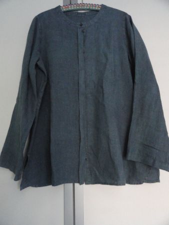 100% LEINEN BLUSE GR. L ***