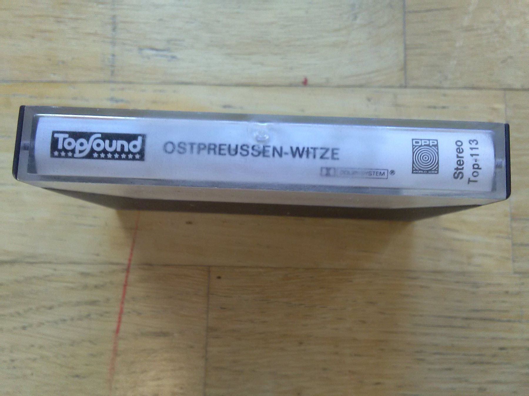 Musicassette: Ostpreussen-Witze (MC) – Usato da St.Galllen venduto da elkaphone 1