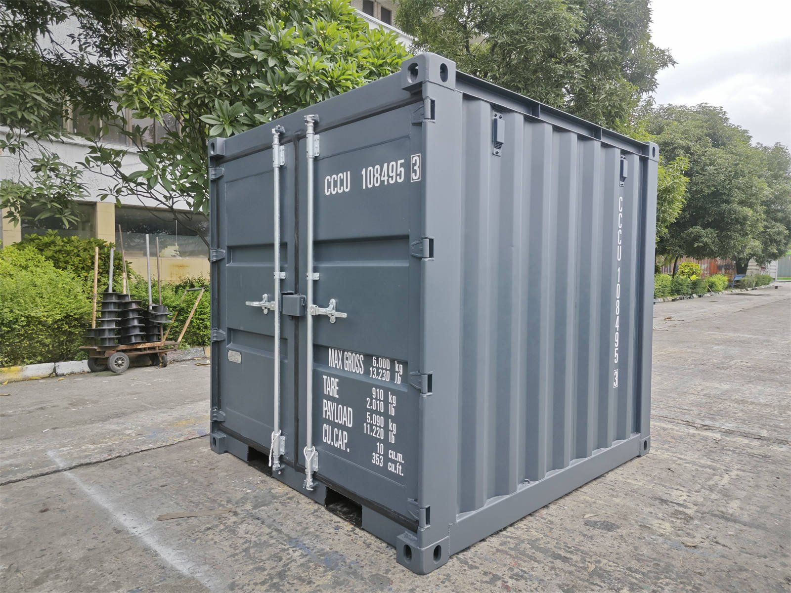 Contenitori edile: 8 Fuß Seecontainer / Neu / Versch. Farb / Container / Lager – Nuovo (secondo la descrizione) da Hamburg venduto da inf_r2kx 4