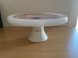 Magical Cake Plate - rotierende Tortenplatte, Happy Birthday