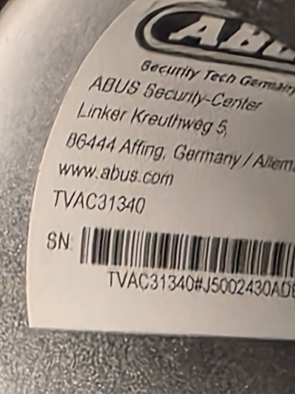 Videocamere: Abus komplett Set  – Usato da Zürich venduto da auctionhero 7