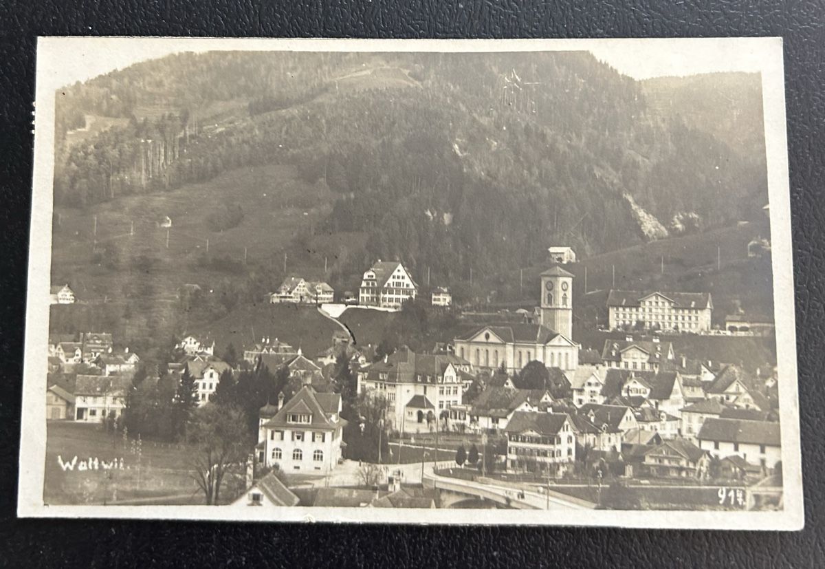 Cartoline postali: Fotokarte Wattwil  – Usato da Horw venduto da Tellbub