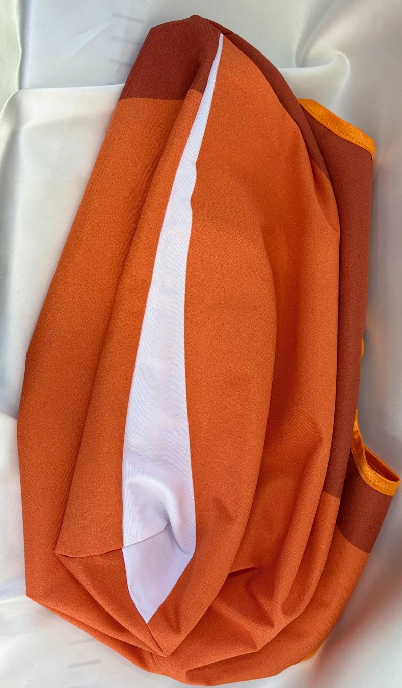 Taschen: Allzwecktasche Orange/Weiss – Neu (gemäss Beschreibung) aus Zürich von Drahtzug 2