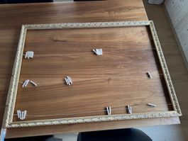 Goldrahmen ohne Glas für Karten
