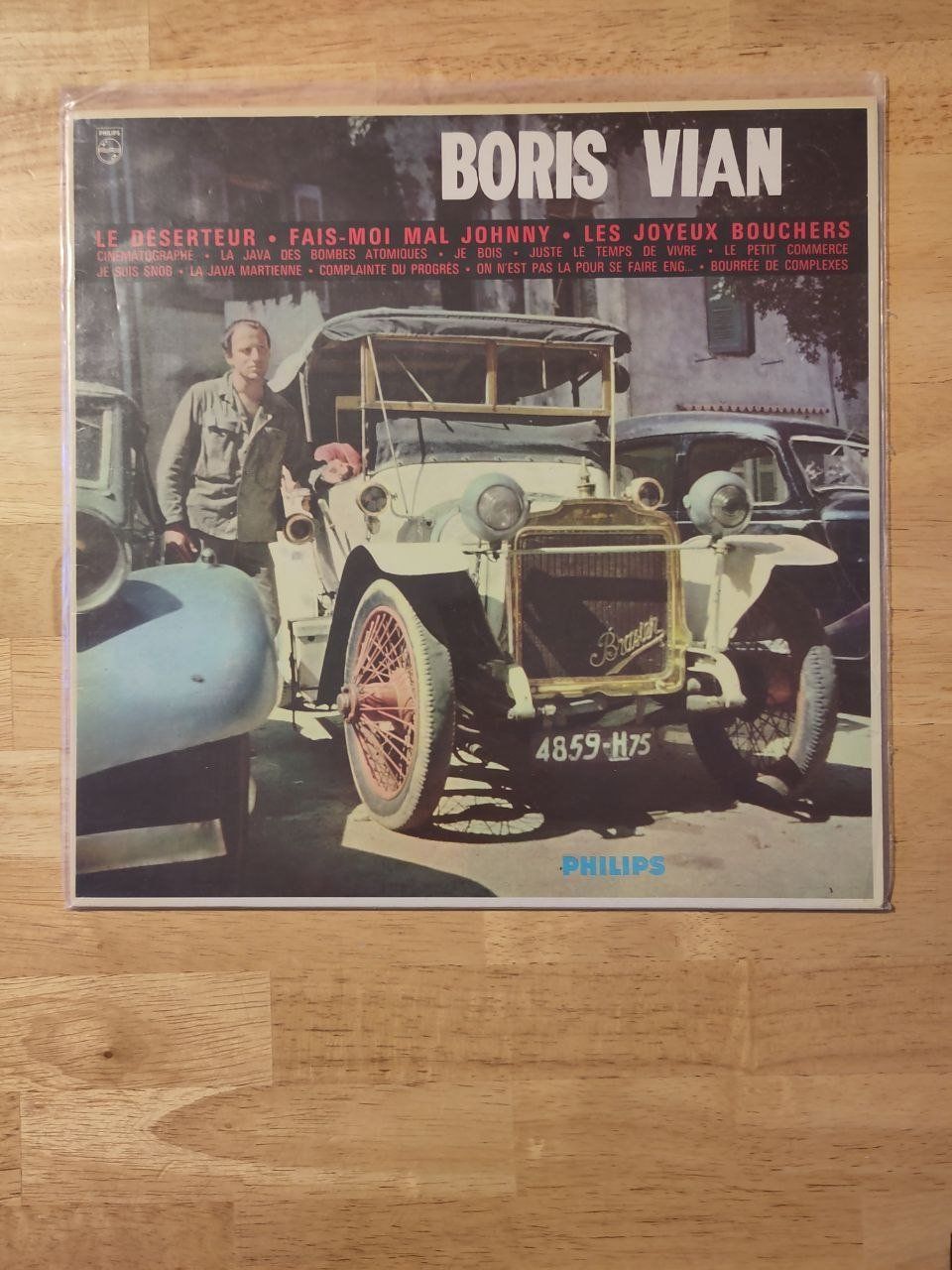 Dischi in vinile: Boris Vian | "Boris Vian" | LP – Usato da Lausanne venduto da Otvald