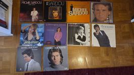 Lot 3 de 10 vinyles 33 tours – Michel Sardou etc.