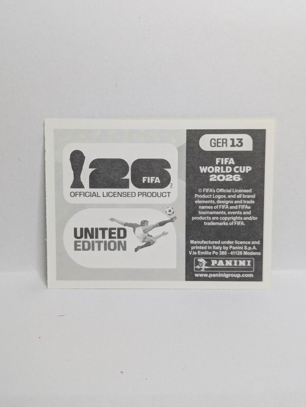 Panini Carte collezionabili: Panini WM 2026 - GER 13 - Emblem GERMANY – Nuovo (secondo la descrizione) da Founex venduto da amel89 1
