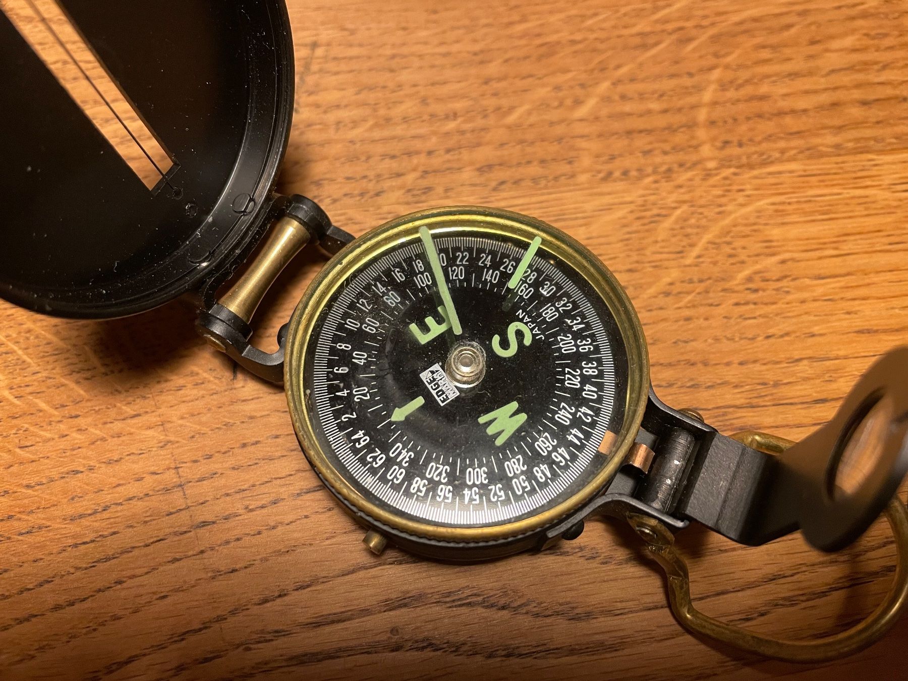 Schweizer Armee GPS & Strumenti di misurazione: 2 boussoles – Usato da Oberbütschel venduto da Woodie2005 3