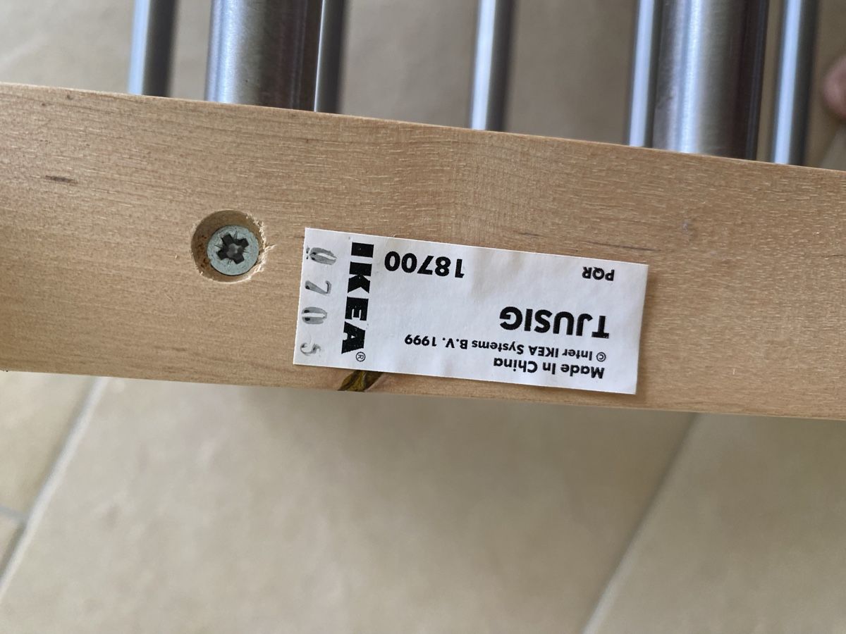Allestimento di negozi e stand fieristici: Ikea Tjusig Schuhregal – Usato da Grasswil venduto da pp7830 4