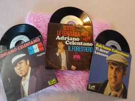 ADRIANO CELENTANO ** 3 TOP SINGLES ** EXCELLENT