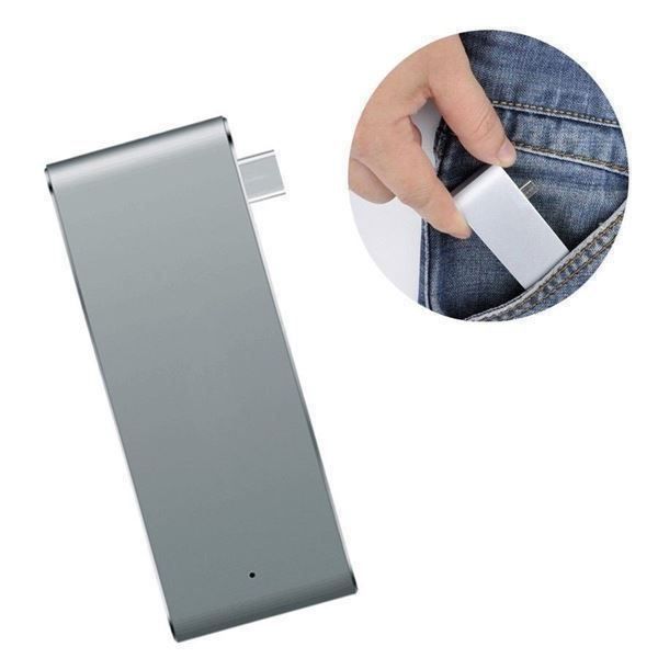 Hub & Switch: Macbook 5in1 USB C Hub 3.0 Type C Adaper – Nuovo (secondo la descrizione) da Kirchdorf AG venduto da Apost008 7