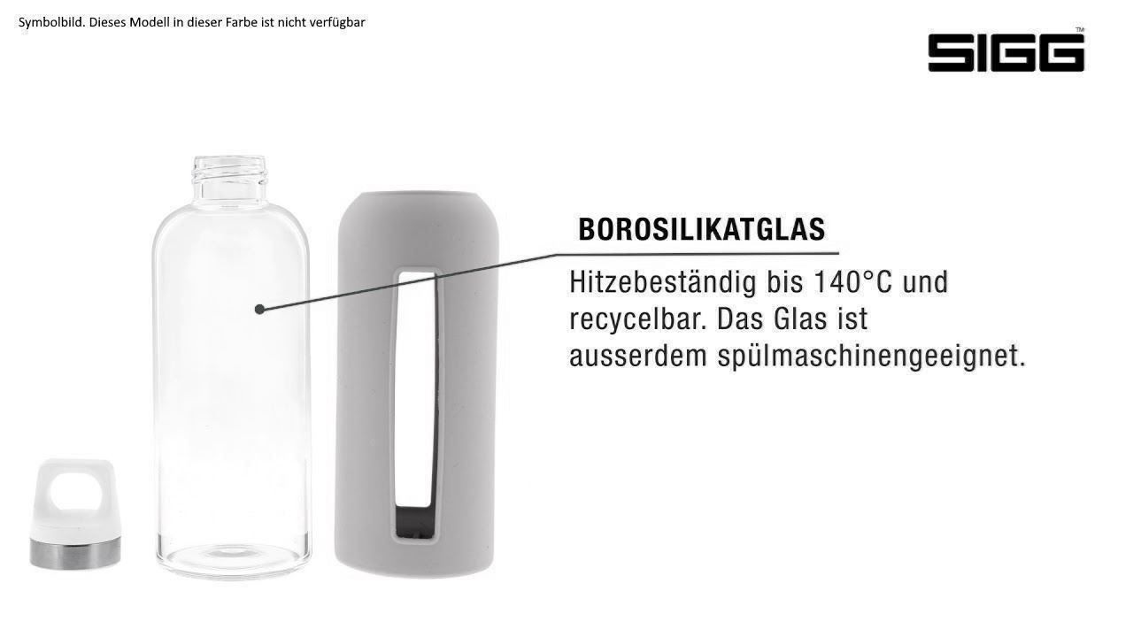 Sigg Borracce & Thermos: SIGG STAR Glas Trinkflasche 5dl oder 8.5dl - Auswahl – Nuovo (secondo la descrizione) da Kägiswil venduto da nick333 2