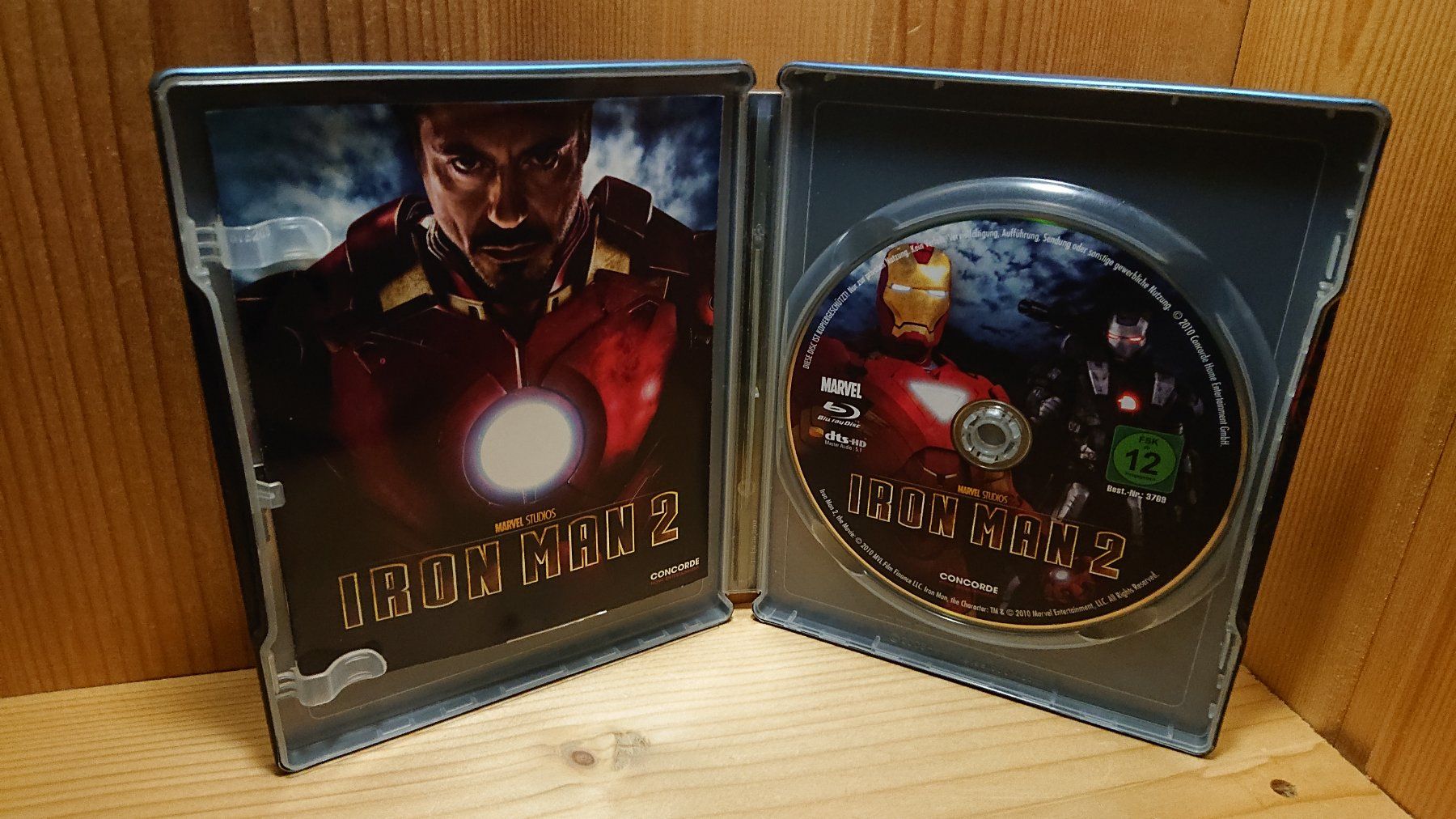 Tutti i DVDs: IRON MAN 2 Steelbook Blu-Ray – Usato da Wilderswil venduto da Exebub 4