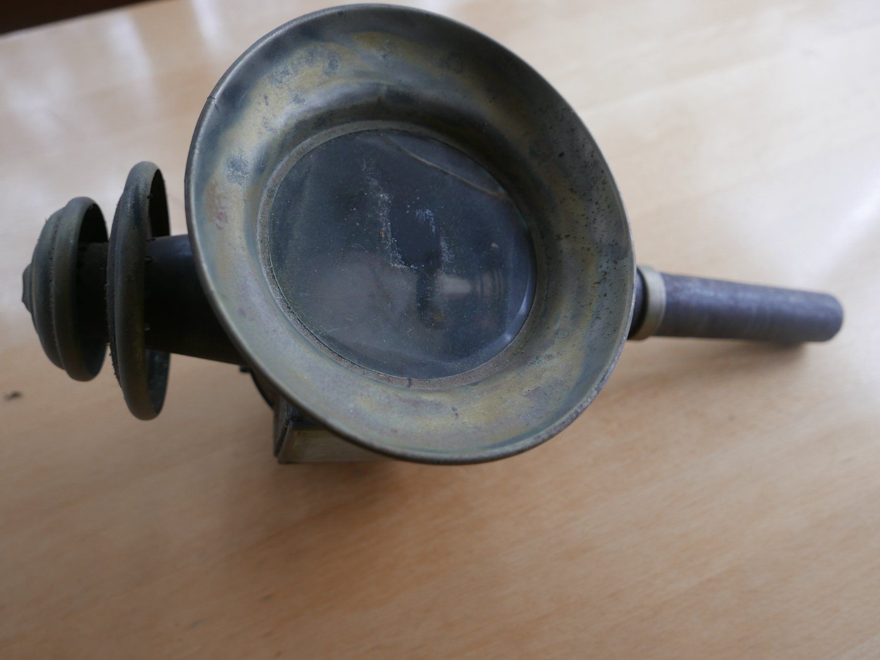 Lampade: Antike Kutschenlampe – Usato da Rotkreuz venduto da nigal 3