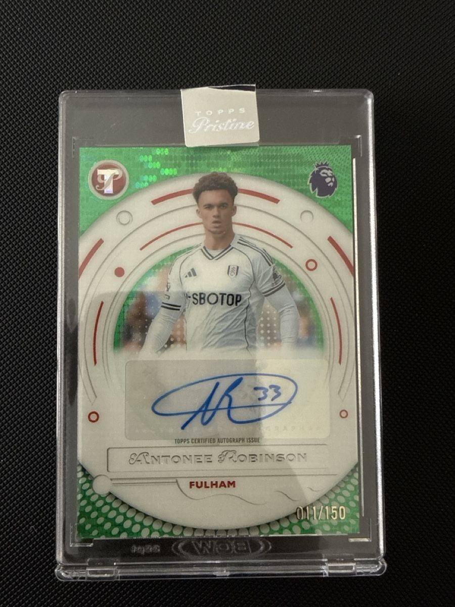 Topps Sammelbilder & Trading cards: Carte de Collection Antonee Robinson Fulham Pristine Autogra – Neu (gemäss Beschreibung) aus La Chaux-de-Fonds von Chacha99