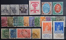 Deutsches Reich ex. Kat. 83-275 gest. 1905/23 Kat. 95 Euro