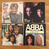 Lot ABBA Singles Vinyl + Milli Vanilli + Gitte / Schlager