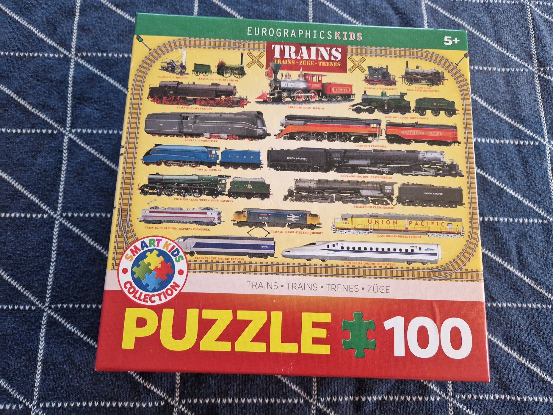 Puzzle: Eurographics Puzzle Züge 100 Teile – Usato da MUEHLAU venduto da ibo_5c7d