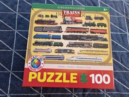 Eurographics Puzzle Züge 100 Teile