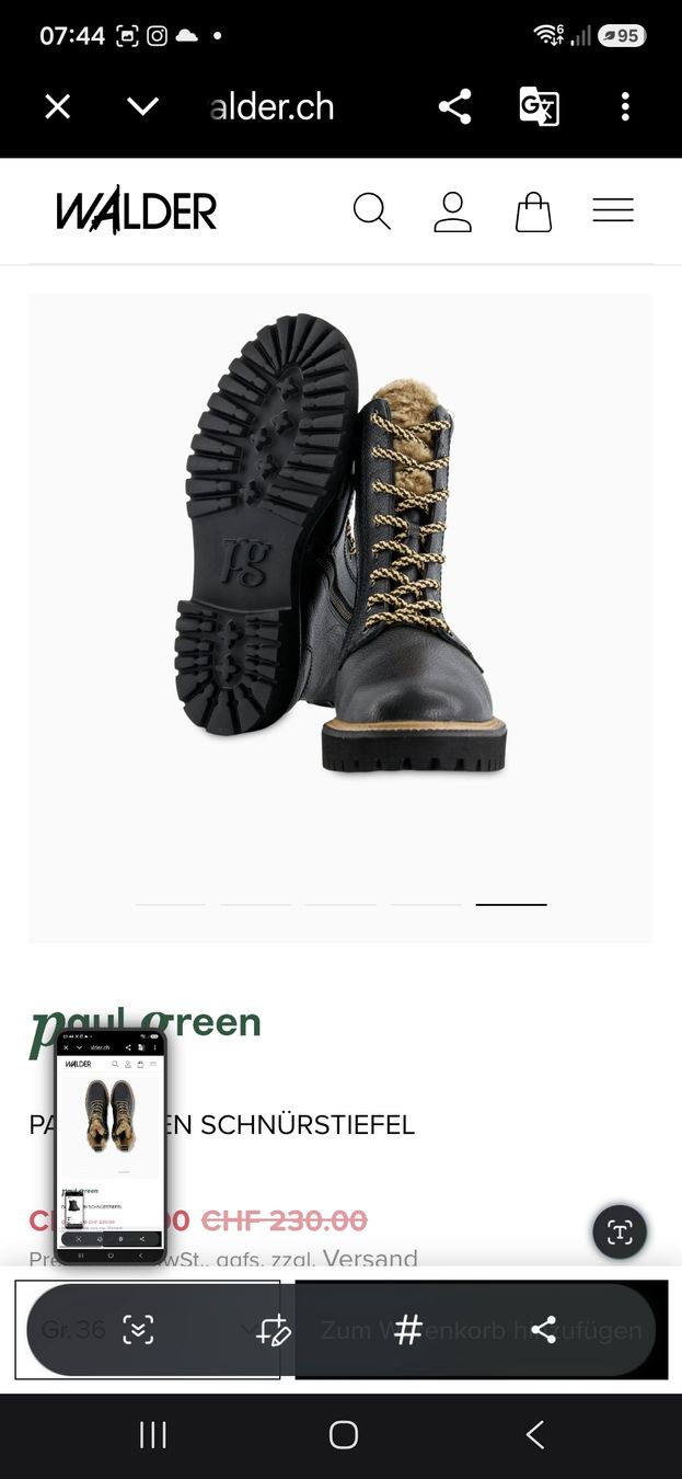 Paul Green Chaussures femmes: Stiefeletten Paul Green – Neuf (Voir description) à Wangen SZ par Mschatz 3