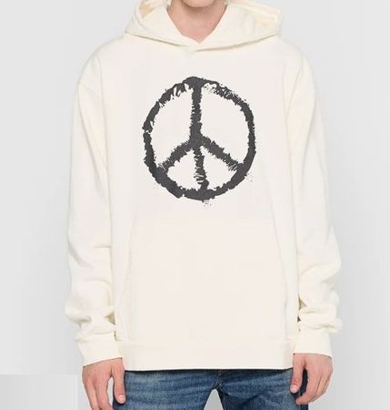 BLK DNM - Kapuzenpullover - offwhite (bisher CHF 215.00)