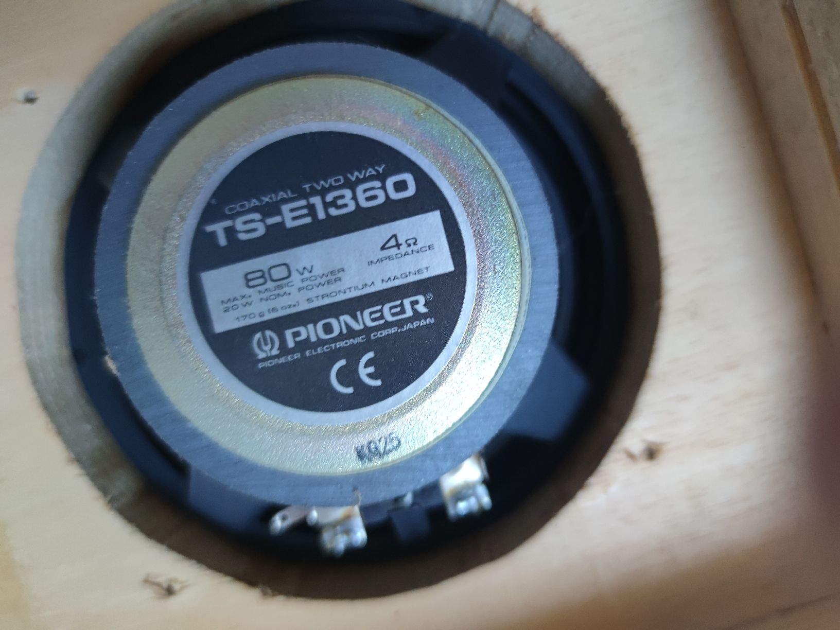 Pioneer Lautsprecher: Pioneer TS e1360 80w – Gebraucht aus Meggen von Malecifent 2