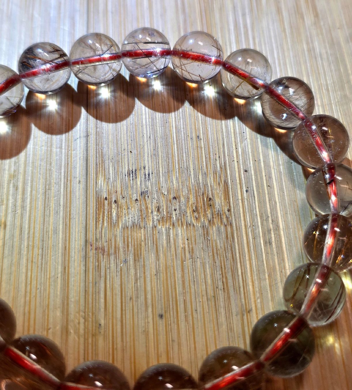 Minerali & Pietre curative: Klares Goldrutil Armband 9.7mm – Nuovo e nell'imballaggio originale da Matzingen venduto da Shay_Crystalz 3