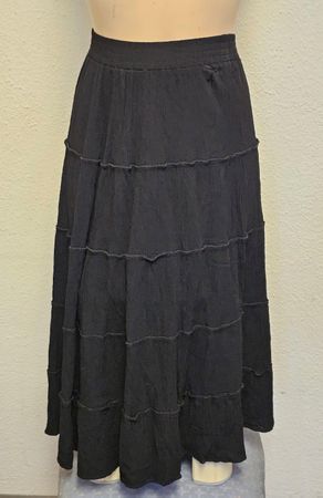 PULL&BEAR Maxirock – Schwarz – Gr. S – 100% Viskose – Sehr g
