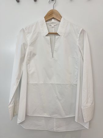 COS White Oversize Blouse