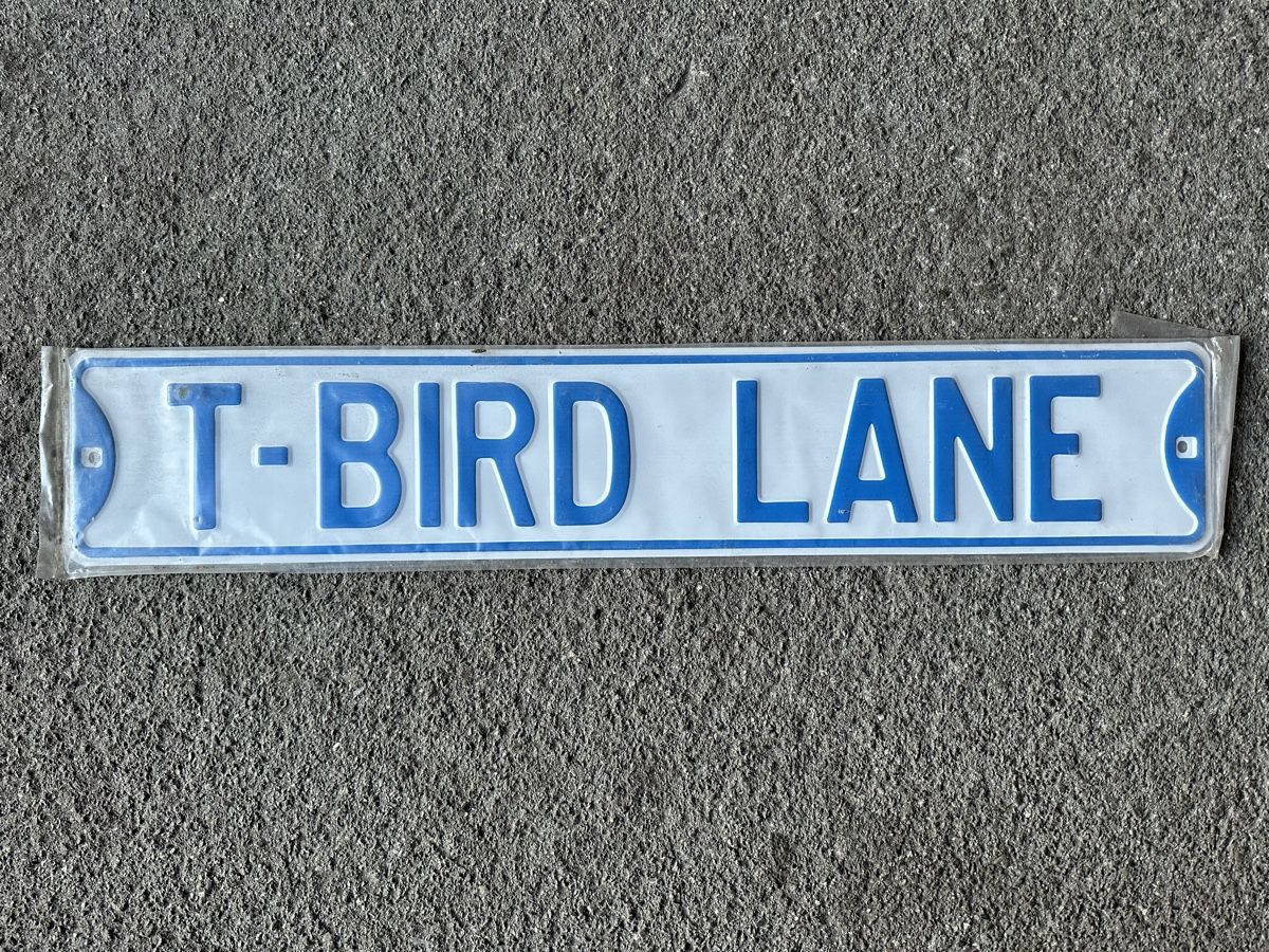 Insegne: T bird lane ford thunderbird  – Nuovo (secondo la descrizione) da Reinach AG venduto da rares75