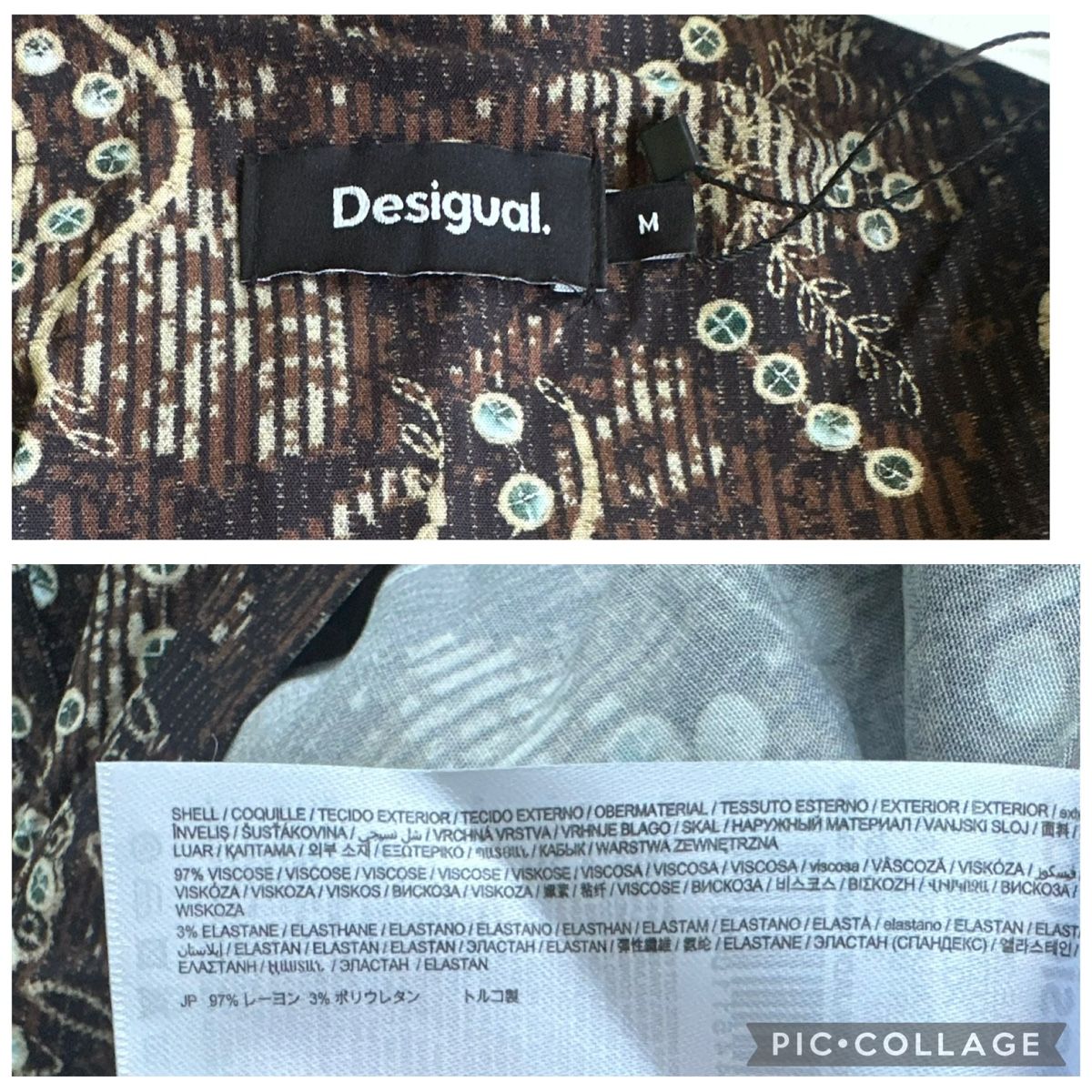 Desigual Vestiti: DESIGUAL BLUSENKLEID GR. M NEU – Nuovo e nell'imballaggio originale da Unteraegeri venduto da MH203 9