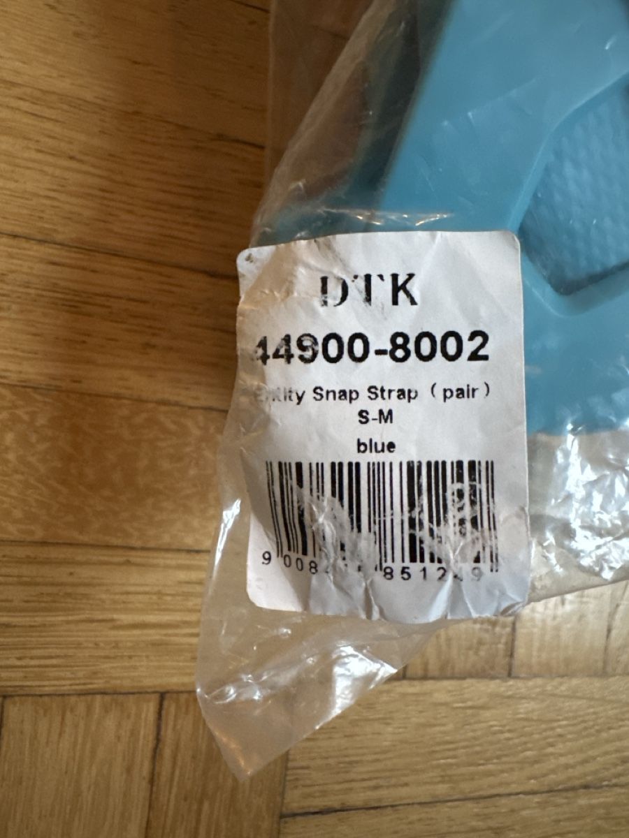 Duotone Kite: DTK  Entity Snap Strap (pair) S-M blau – Neu und originalverpackt aus Oetwil am See von flader85 2