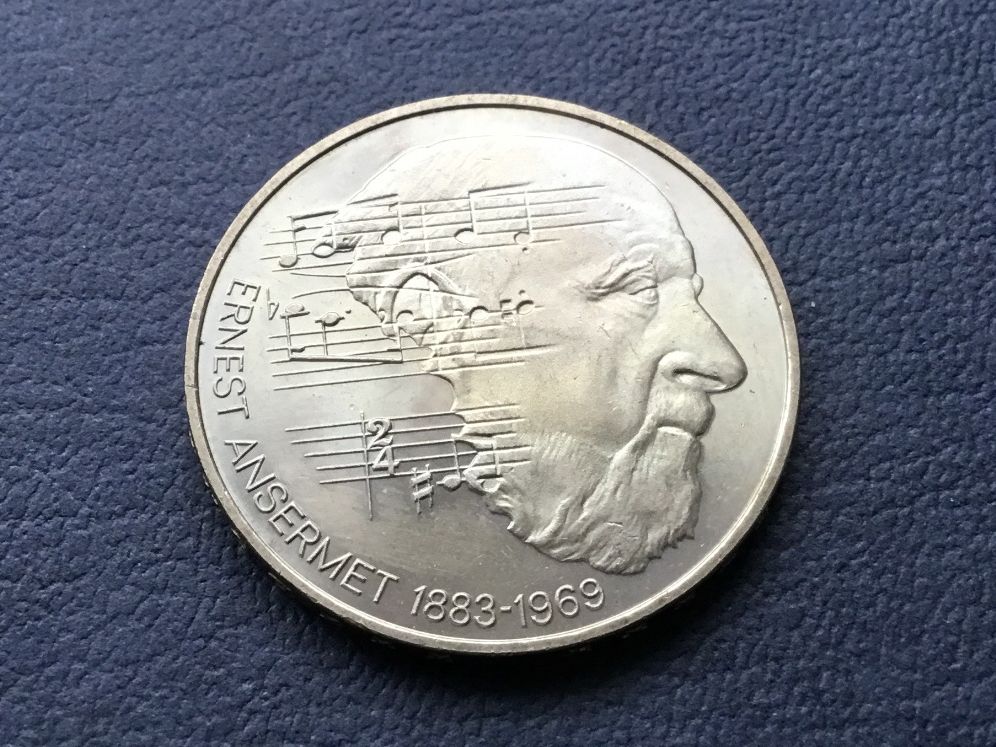 Tutti le monete: ** 5 Franken Ansermet 1983 – Usato da St. Margrethen SG venduto da alfapeugeot10 3