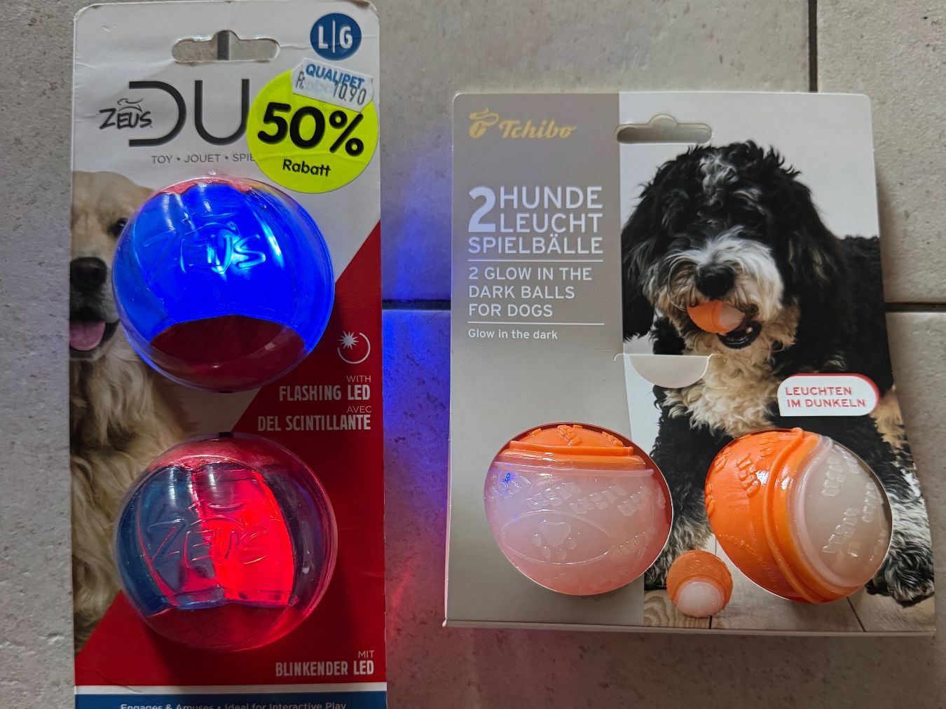 Spielzeuge: Hundespielzeug 4 Ball Set Neu – Neu und originalverpackt aus Oberneunforn von tis02