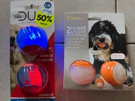 Hundespielzeug 4 Ball Set Neu