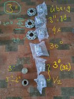 11Fittinge 3"  V2/Verz.   50% unter Preis